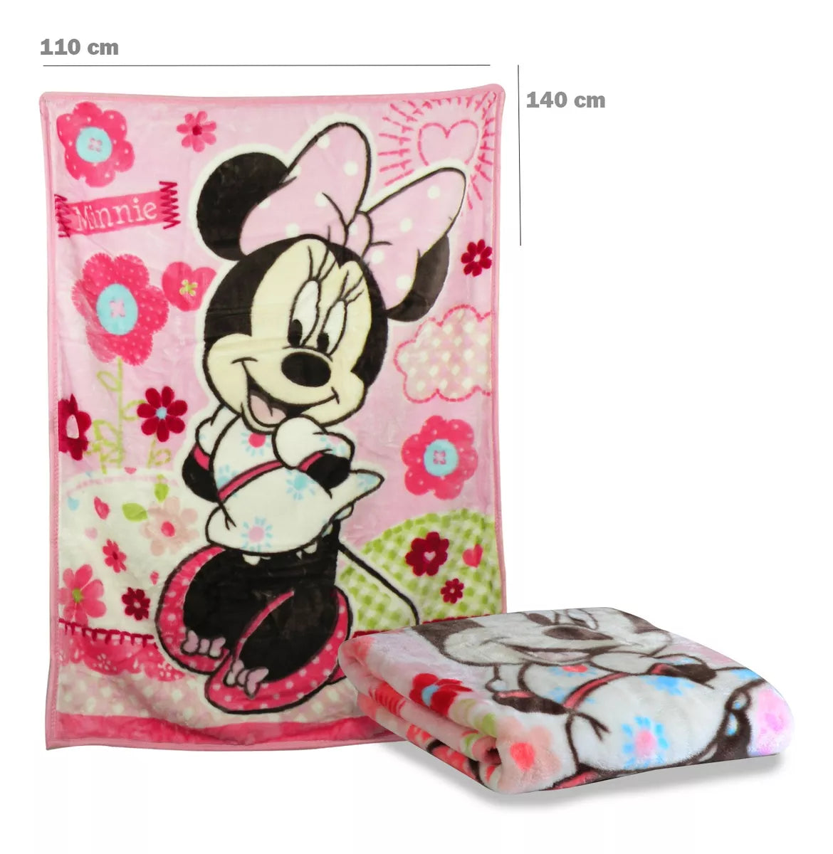 Frazada Cobertor Cuna - Mickey - Minnie